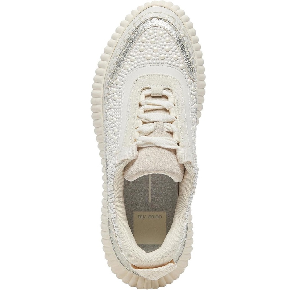 Dolce Vita Dolen Sneaker - Vanilla Pearls, SZ 6.5 NWOB MSRP $170 - Picture 3 of 10